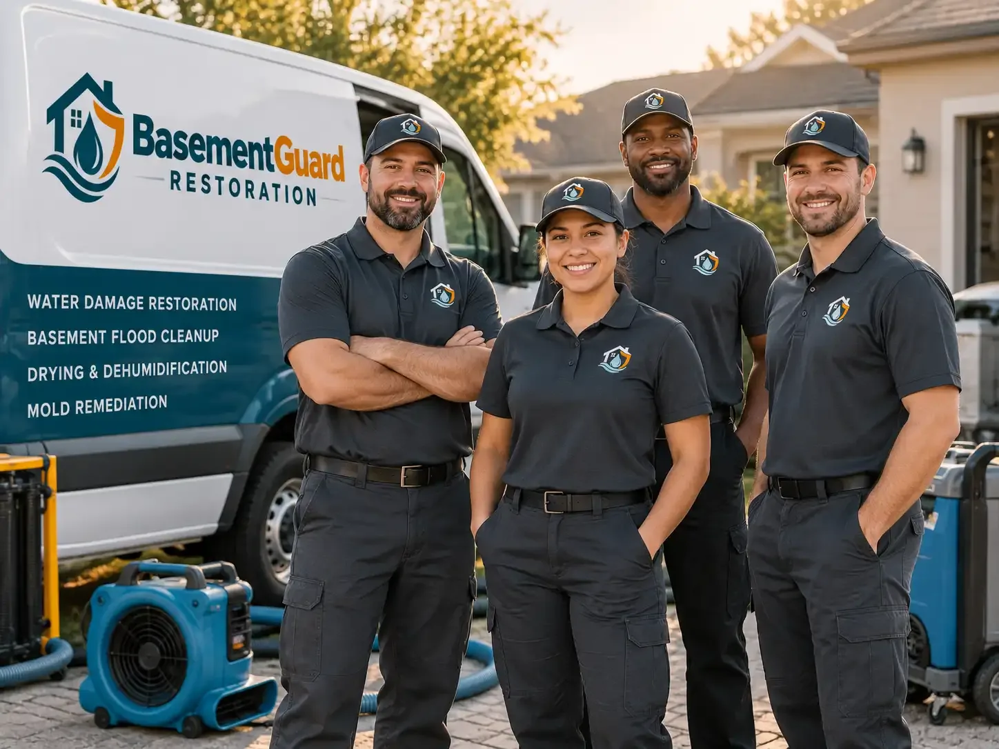 Basement Water Damage Restoration company in Tustin, MI